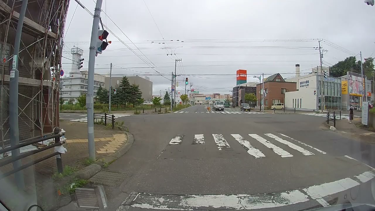 国道235号 室蘭市港北町1丁目～地球岬～室蘭市中央町商店街まで