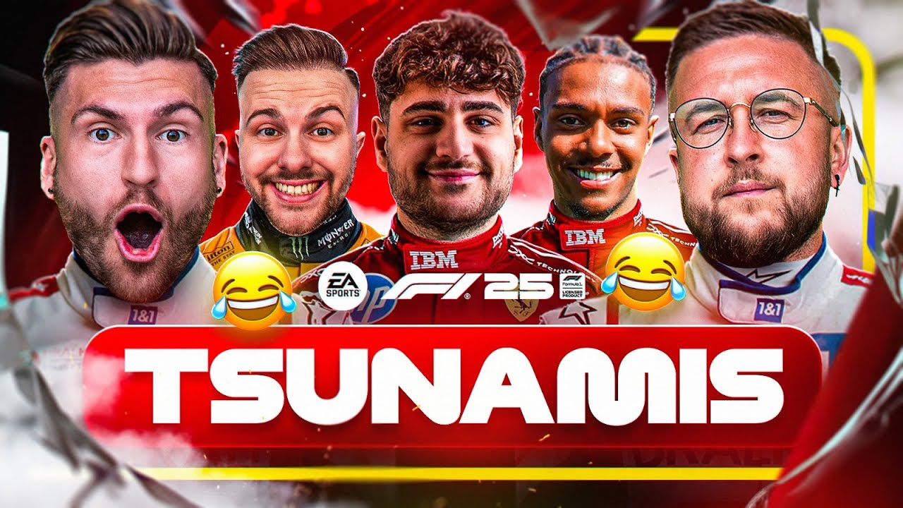 TEAM HAAS F…. sich SELBST 😂 ​ F1 2025 mit ELI, WILLY & Broski 💥