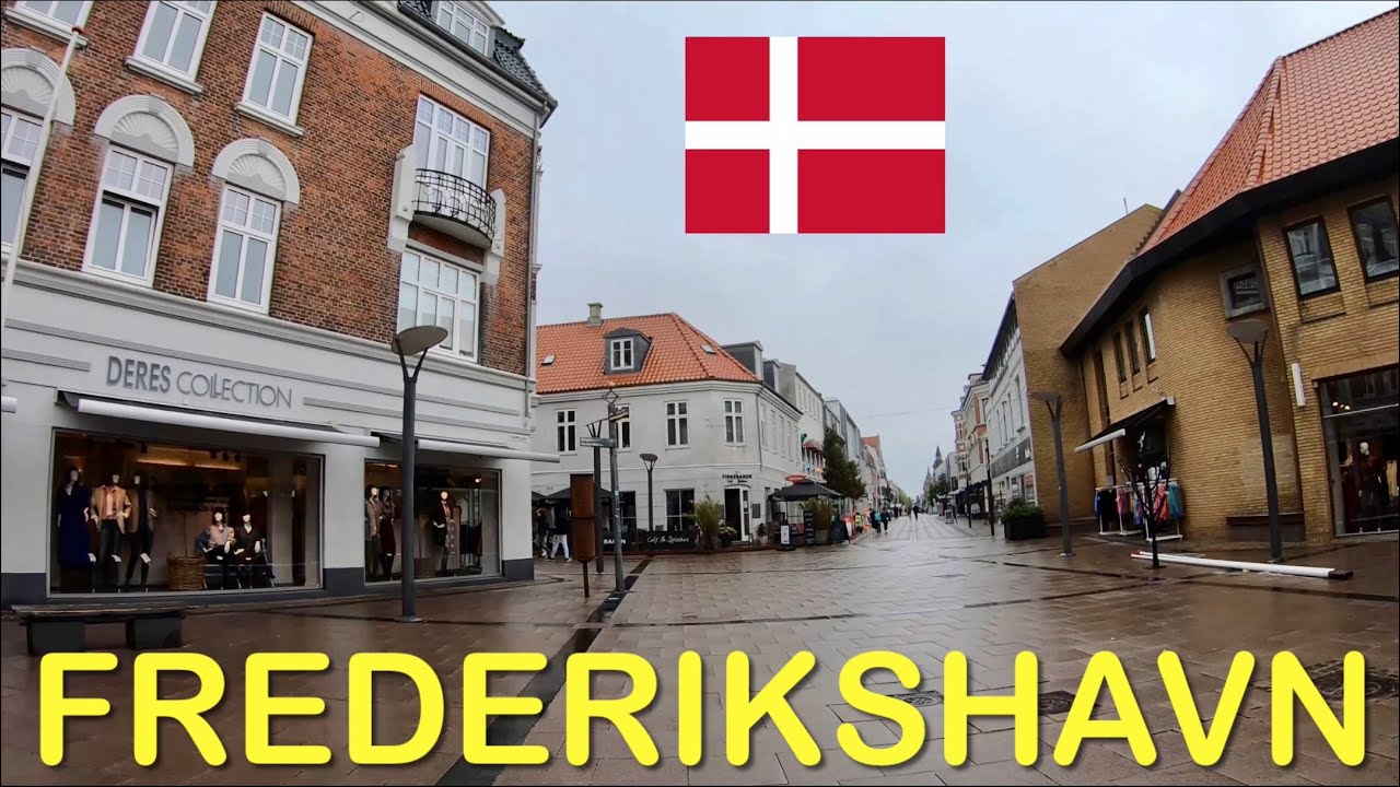 Walking & Driving in Frederikshavn. Denmark