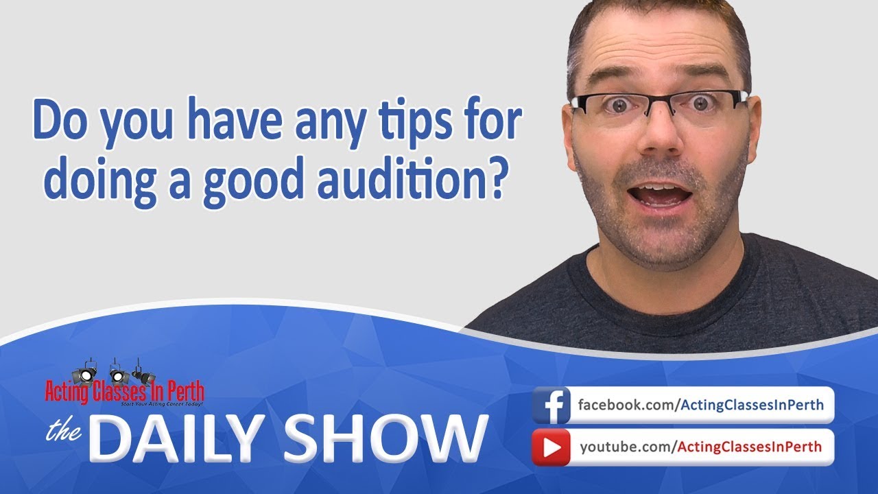Acting Classes In Perth: Daily Show - LIVE @ 7PM Everyday