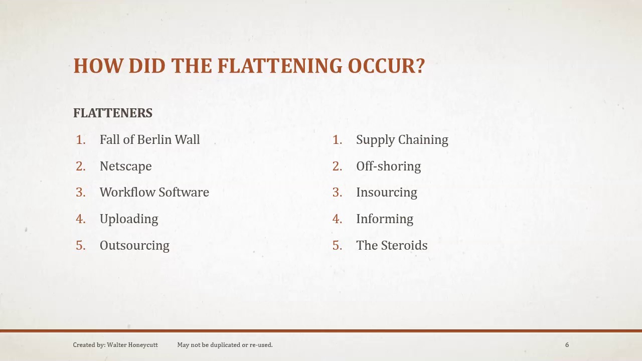 Thomas Friedman - Flat World