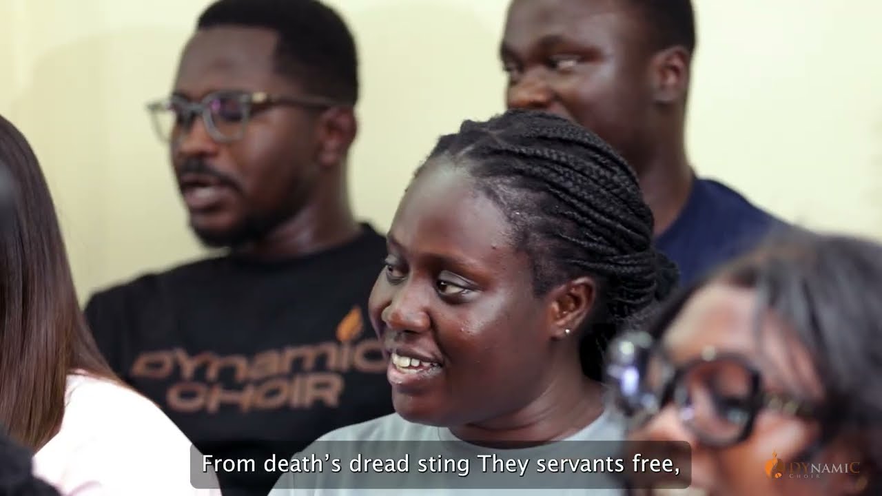 The Strife Is O'er The Battle Done | DYnamiC Choir | Descant by Enoch Boahen