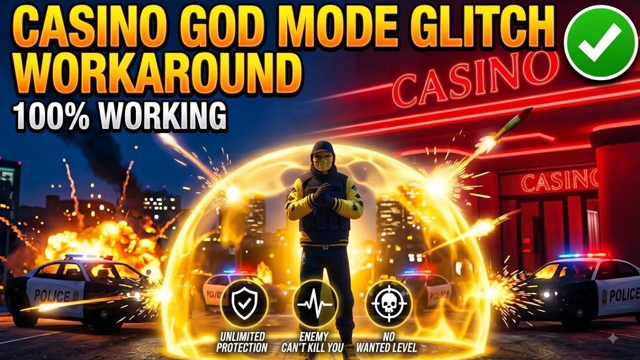 НОВЫЙ ГЛИТЧ НА БЕССМЕРТИЕ В КАЗИНО GTA 5 ONLINE &mdash; ОБХОД ПОСЛЕ ПАТЧА 1.73, РАБОТАЕТ НА 100%
