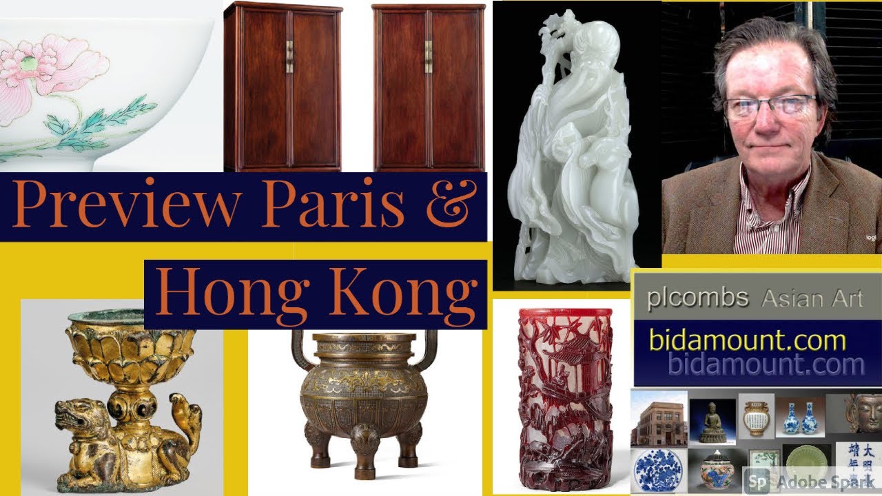 Chinese Art Auction Previews Christie's, Bonhams and Sotheby's Paris and Hong Kong