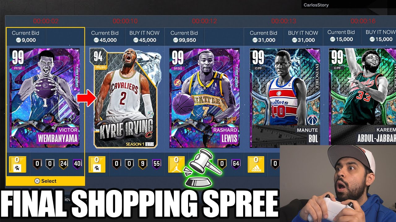 I Bought EVERY CARD in the Auction House Before 2K Removes it Forever! NBA 2K23 MyTeam