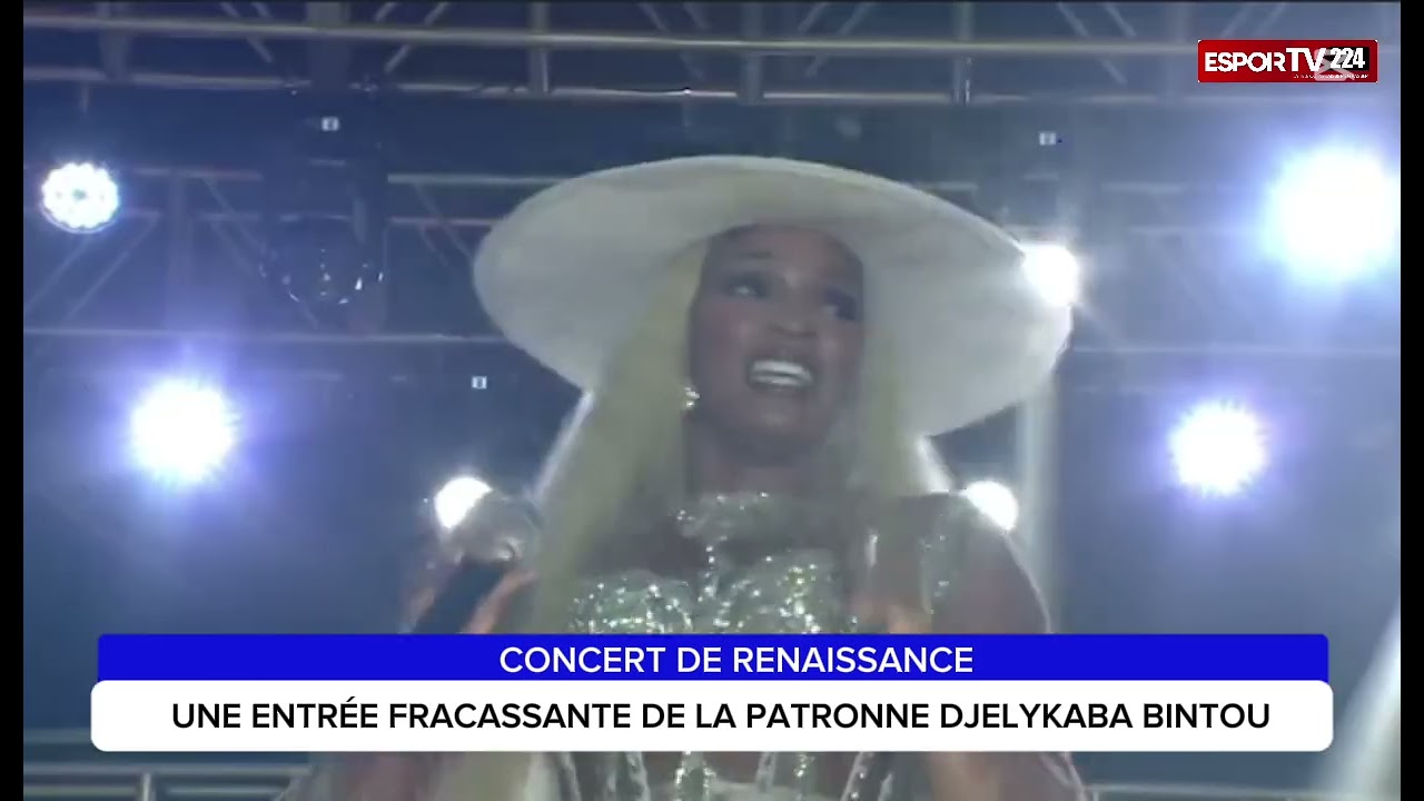CONCERT RENAISSANCE : Une rentrée fracassante de la patronne Djelykaba Bintou.