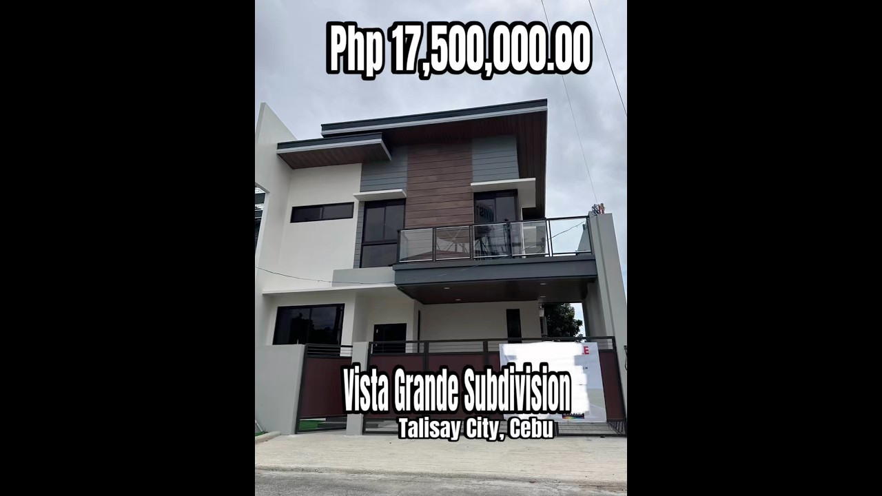 P17.5M Ready for Occupancy House for sale at Talisay City, Cebu
