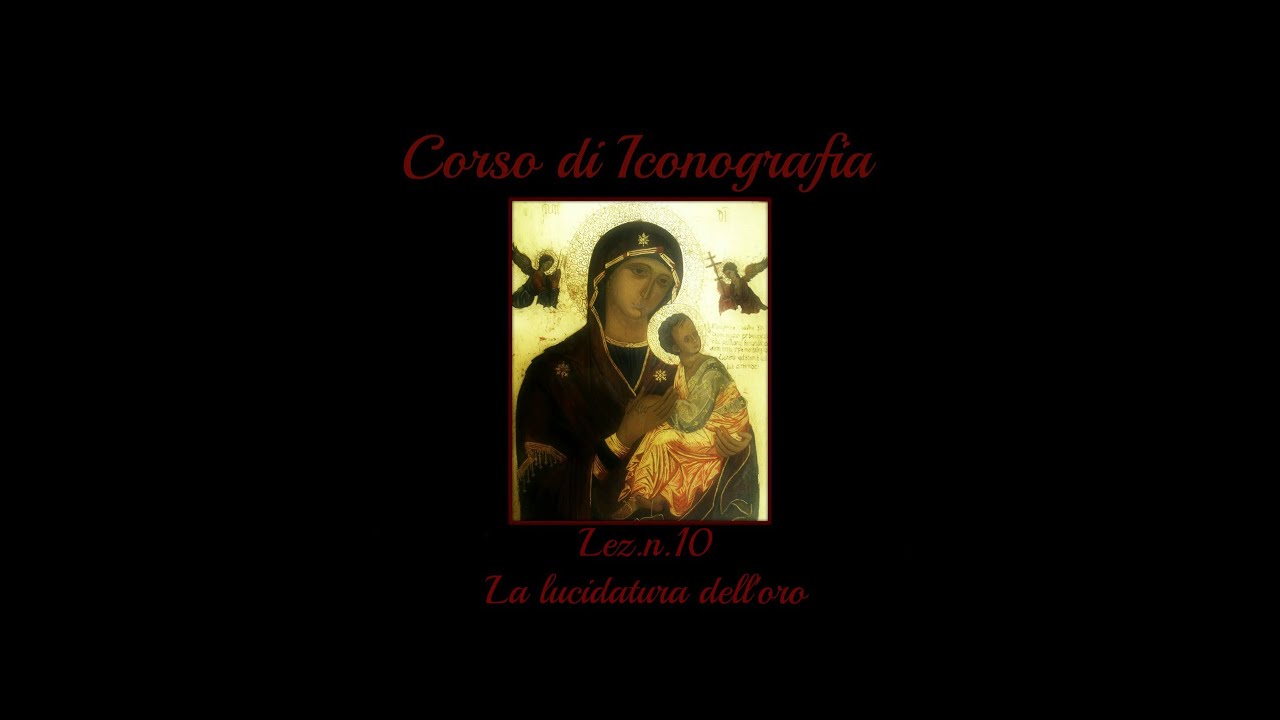 Corso di Iconografia,Lez n.10 (La lucidatura dell'oro) -Arte per Te