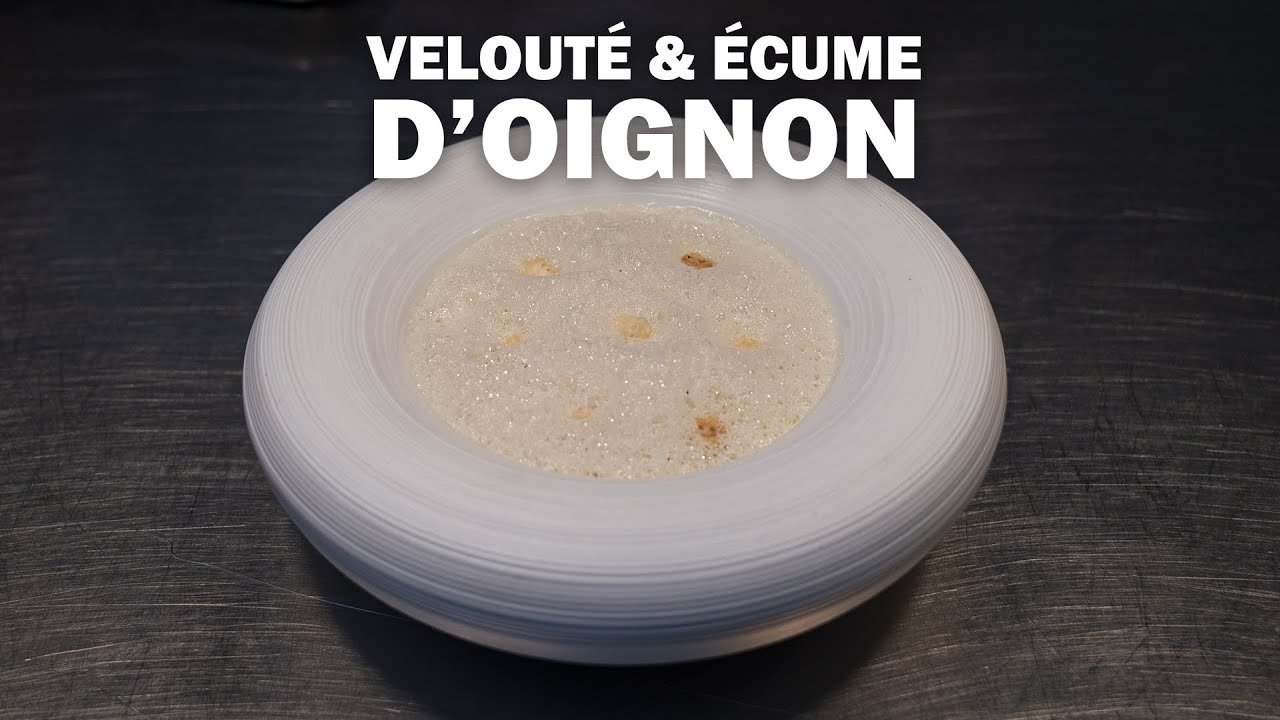 VELOUTÉ & ÉCUME D'OIGNON by Toshitaka Omiya
