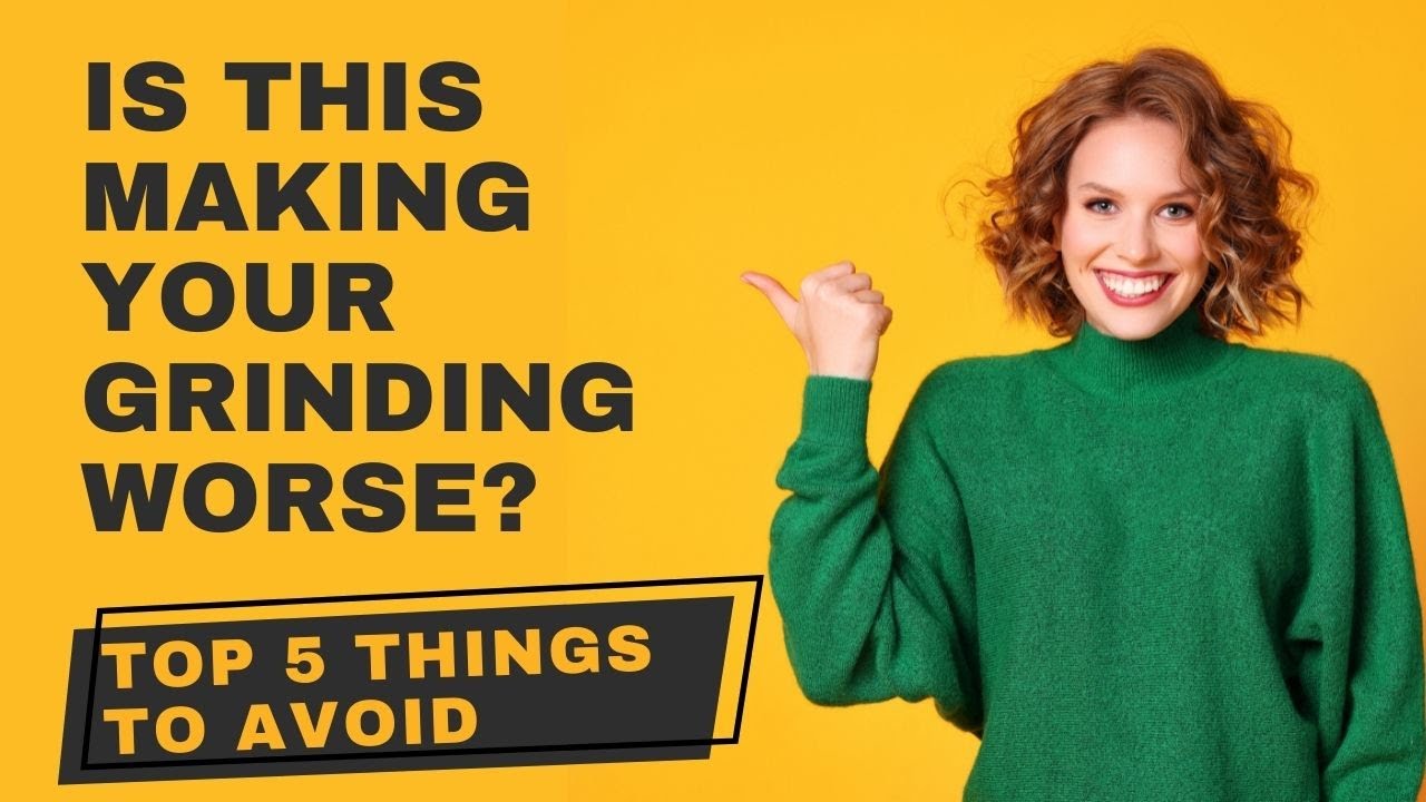 Is This Making Your Teeth Grinding Worse? #bruxism #teethgrinding #jawpain (Bruxism Pain)