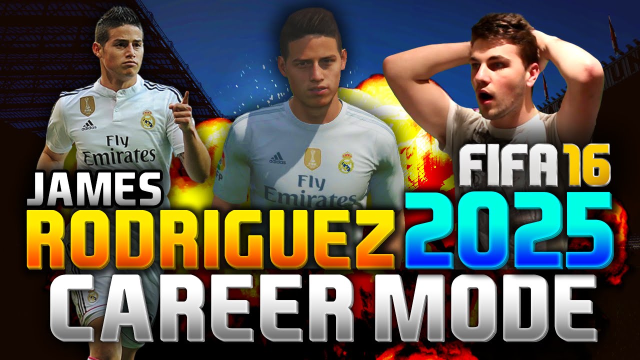 FIFA 16 | JAMES RODRIGUEZ IN 2025!!! (CAREER MODE)