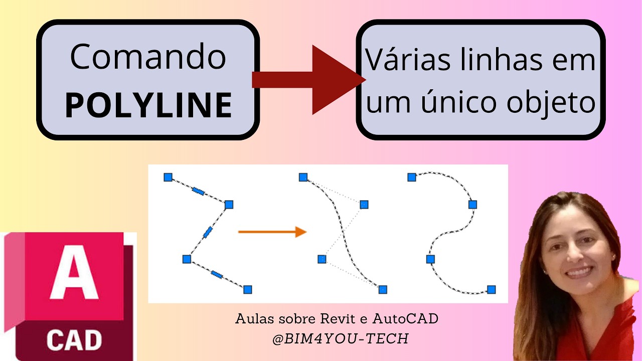 Como Usar o Comando POLYLINE no AutoCAD - Dica Essencial com BIM4You