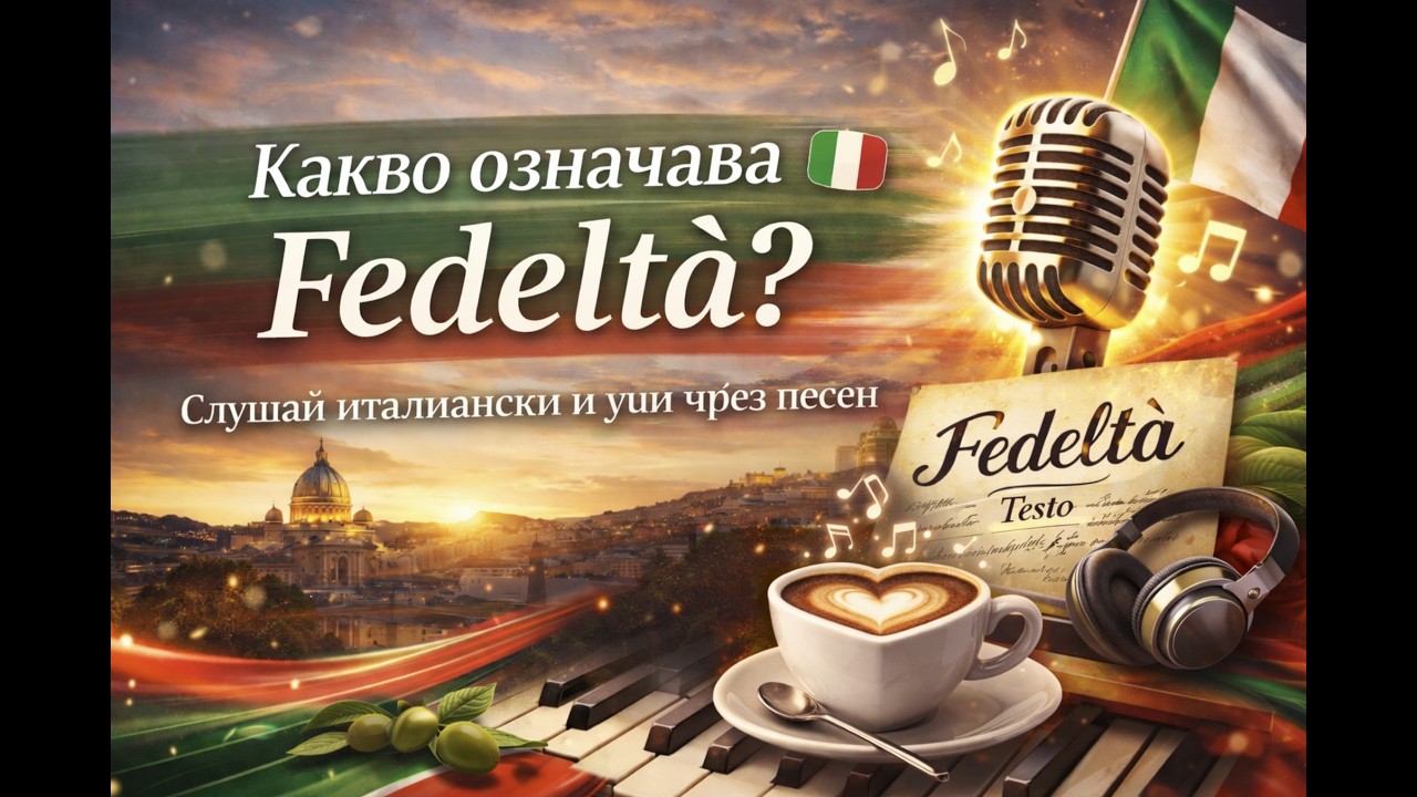 Fedeltà (Преданост) | Италиански чрез музика | Добродетелите