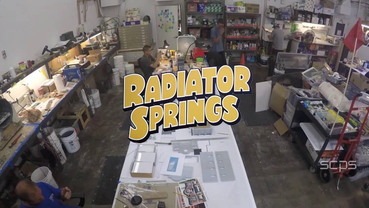 Radiator Springs Model for D23 2015