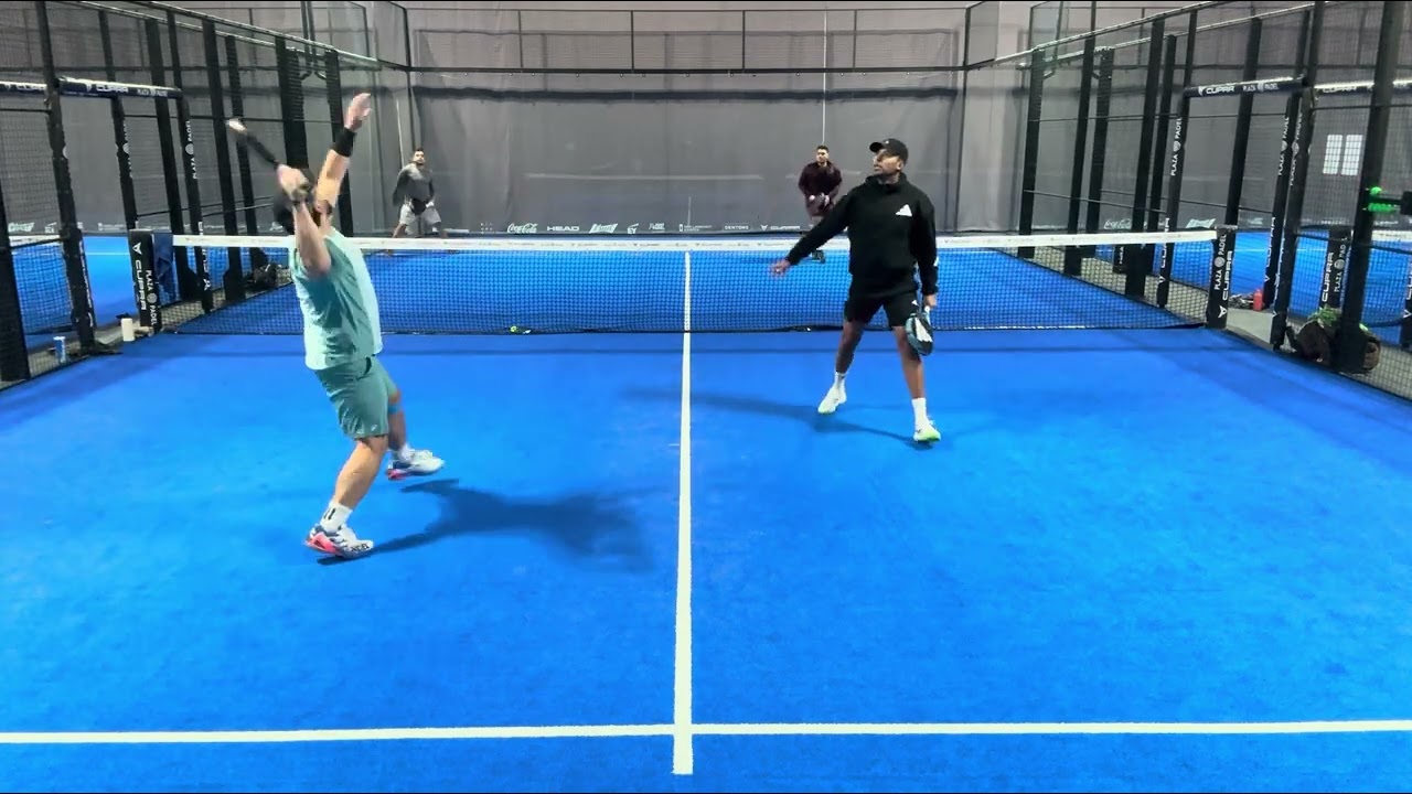 PADEL SET 1 ! Lars/Yannick VS Sergio/Romano