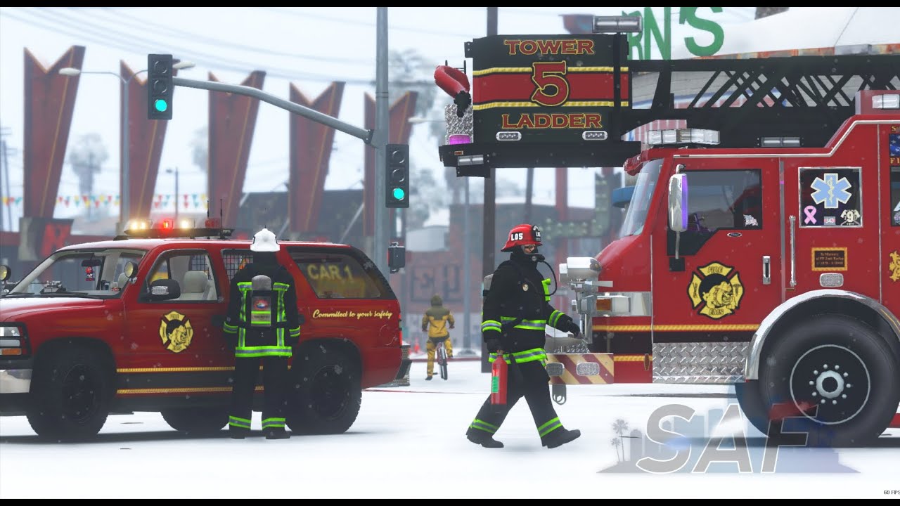 Fire Duty in the Snow!  - Twitch Live Stream 12/3