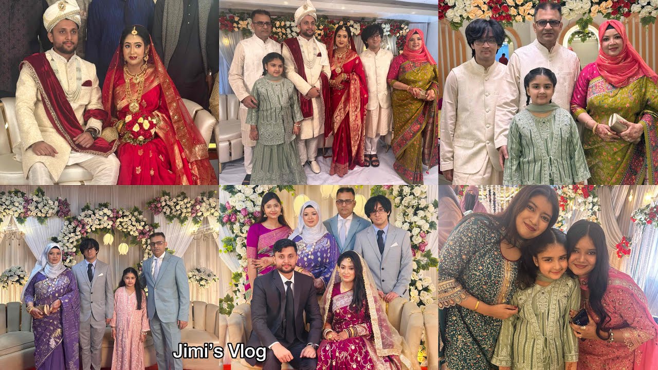 Rownak’s Wedding & Reception Program 2025 | Full Event Highlights, Bengali Wedding Blog, #wedding