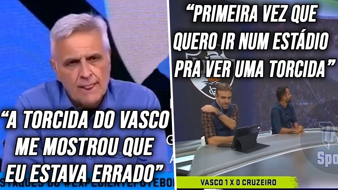 Vezes que jornalistas se renderam a torcida do Vasco