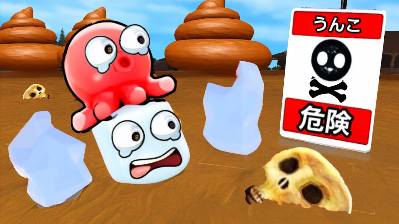うんこプールから生き延びるロブロックスがやばい【 Roblox 】
