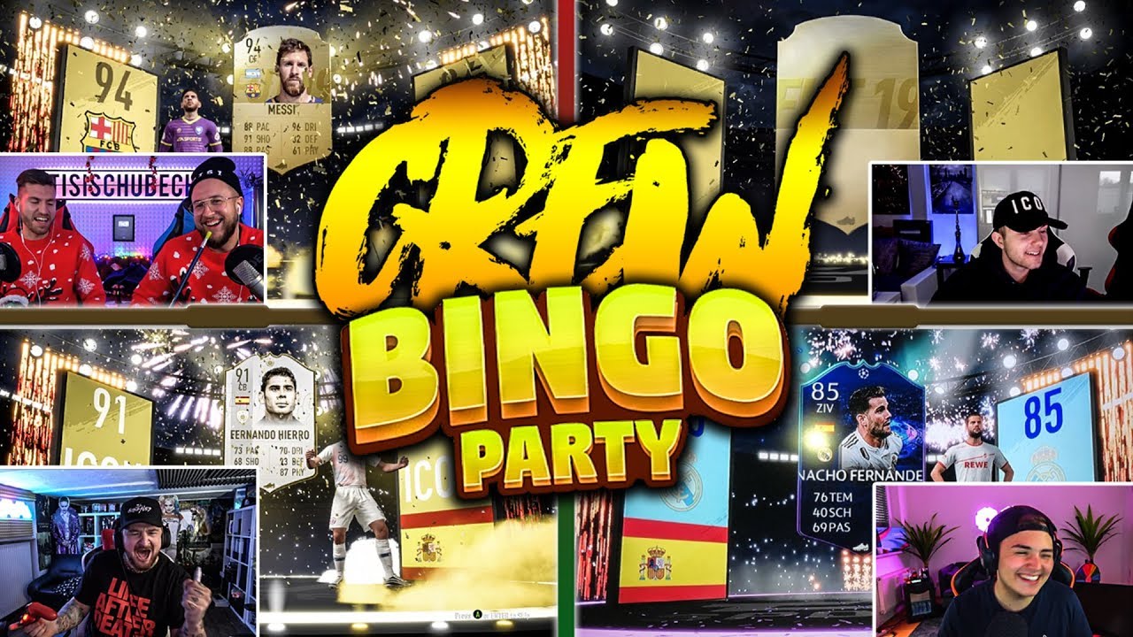 Das GROßE QUATTRO CREW PACK BINGO Finale 😱🎄 WALKOUT PARTY💥 FIFA 19