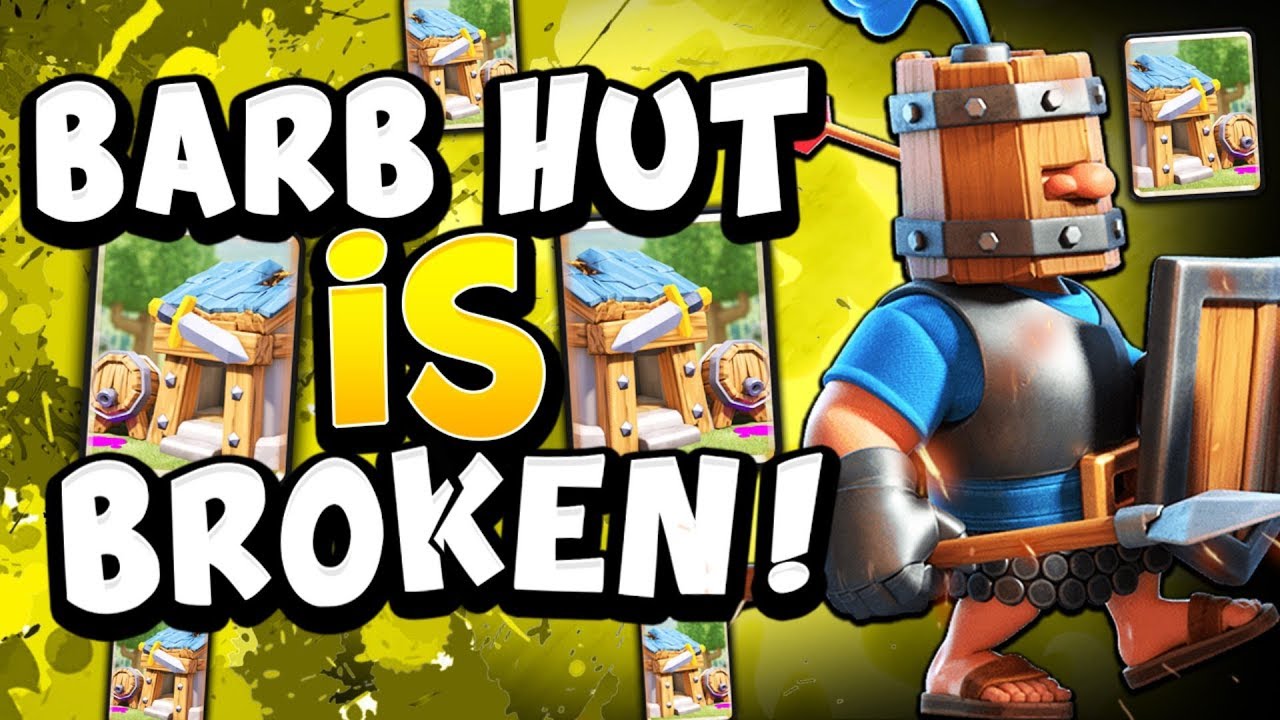 BARB HUT RECRUITS DECK is BACK! TOP LADDER - CLASH ROYALE