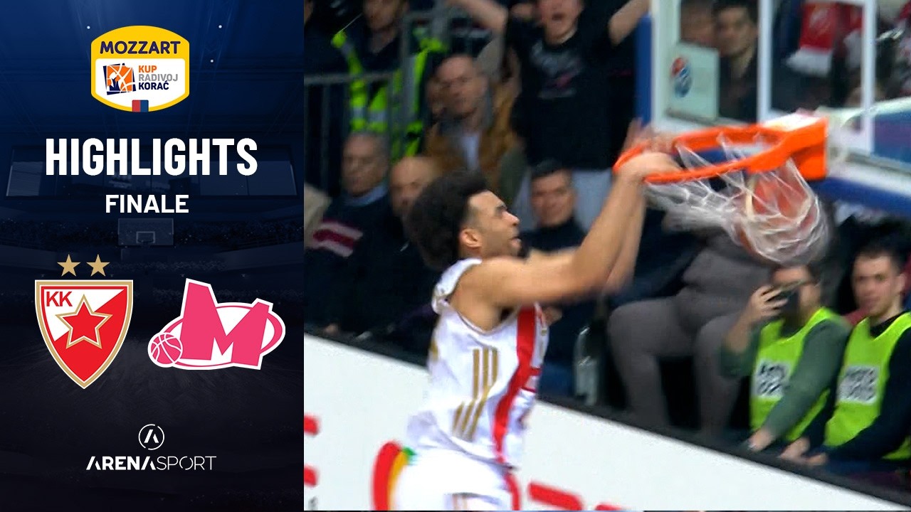 Crvena zvezda - Mega 106:84 | Finale  Kup Radivoj Korać | 21. februar 2026.