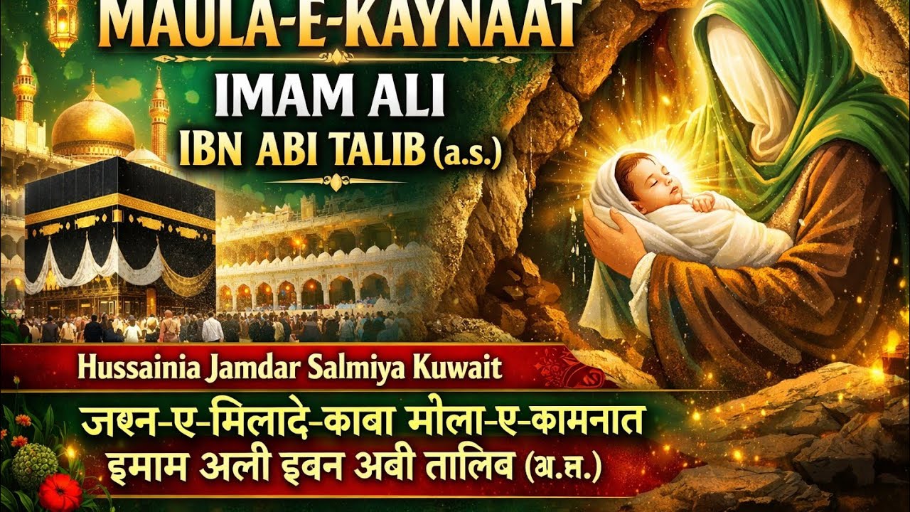 #13_Rajab #jashne_Maula_Ali Husainiya jamadar Salmiya Kuwait