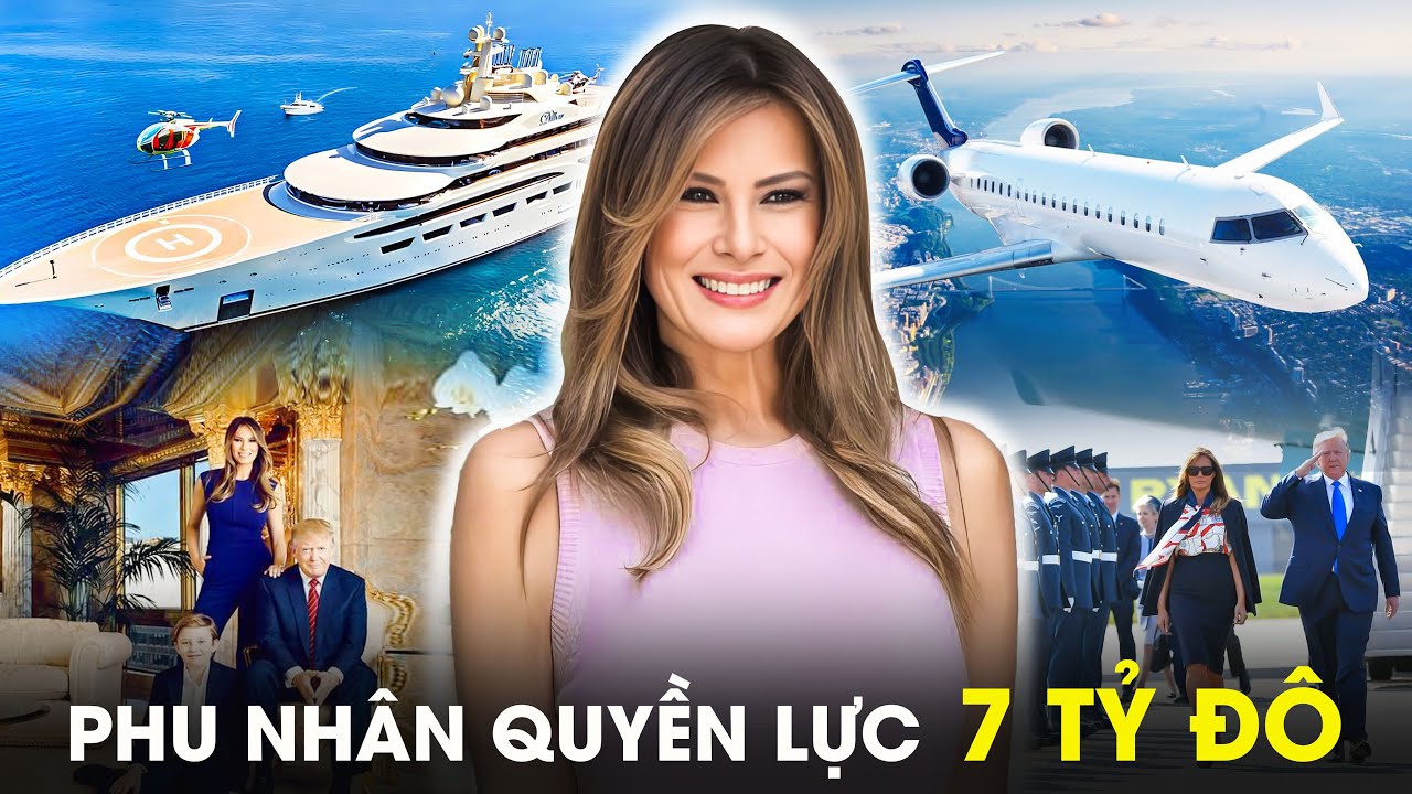 Cuộc Sống Xa Hoa Của Bà Melania Trump - Phu Nhân Đặc Biệt “Bí Ẩn” Nhất Lịch Sử Nước Mỹ