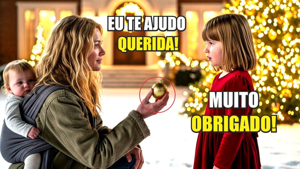MÃE POBRE COM BEBÊ AJUDA FILHA AUTISTA DO BILIONÁRIO NO NATAL E ELE TEM UMA REAÇÃO SURPREENDENTE