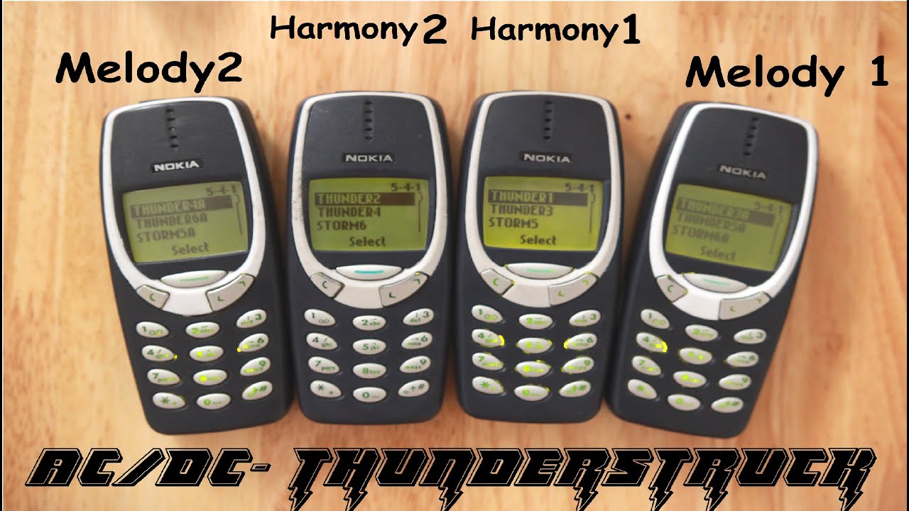 AC/DC - Thunderstruck 4 Nokia 3310 cover