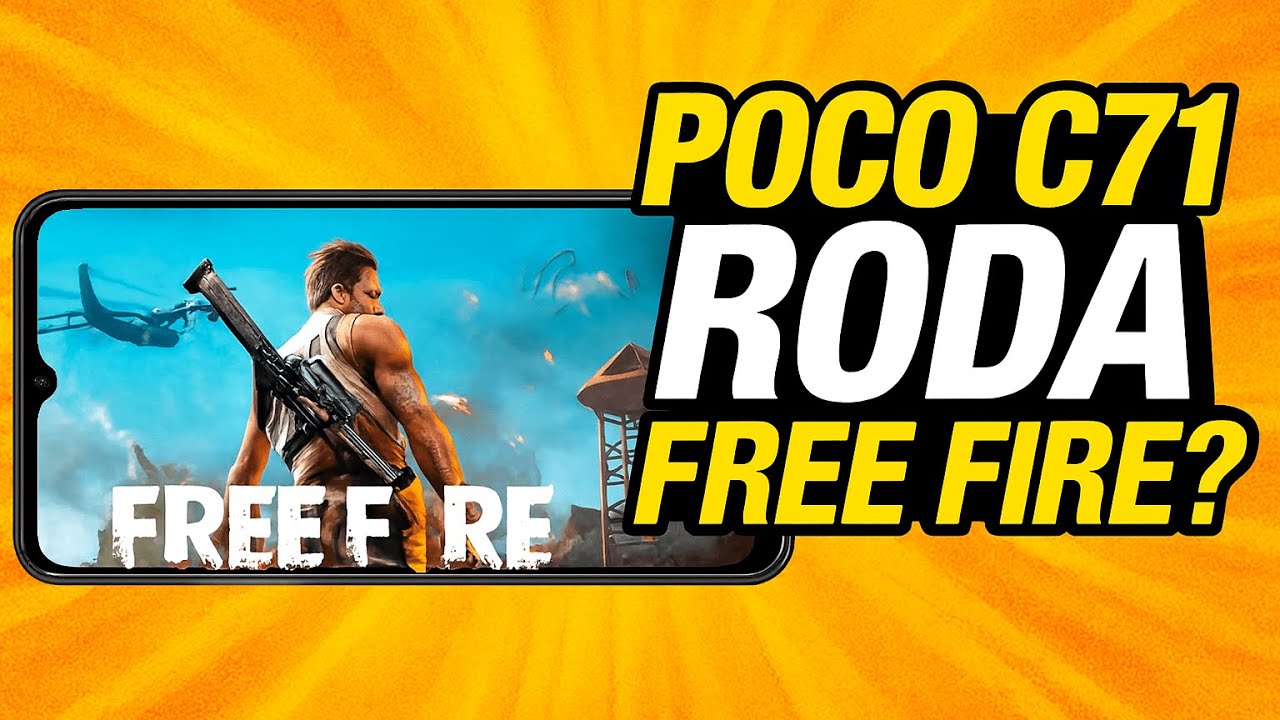 POCO C71 RODA FREE FIRE NO ULTRA? Testei e o Resultado Vai te Surpreender! 😱🔥
