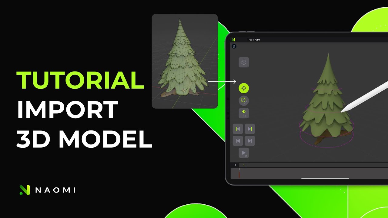 Tutorial - Import 3D model to Naomi