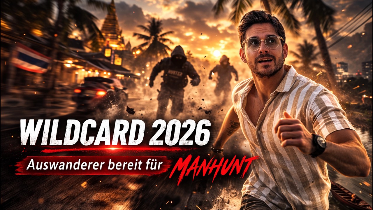 Auswanderer bereit für 96h Flucht | #manhunt2026 | #wildcard | Staffel 4 (Bewerbung als Spieler)