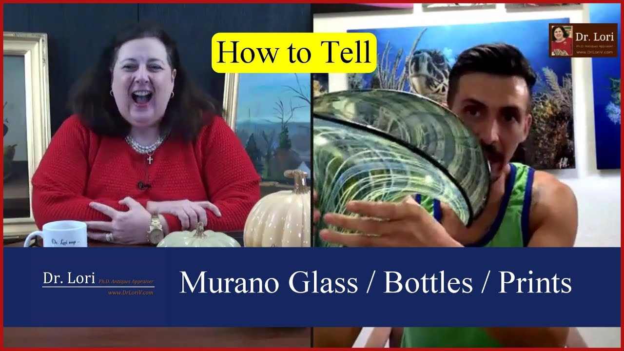 How to Tell Murano Glass, Bottles, Lithographs & Paintings with Reselling Tips | Ask Dr. Lori