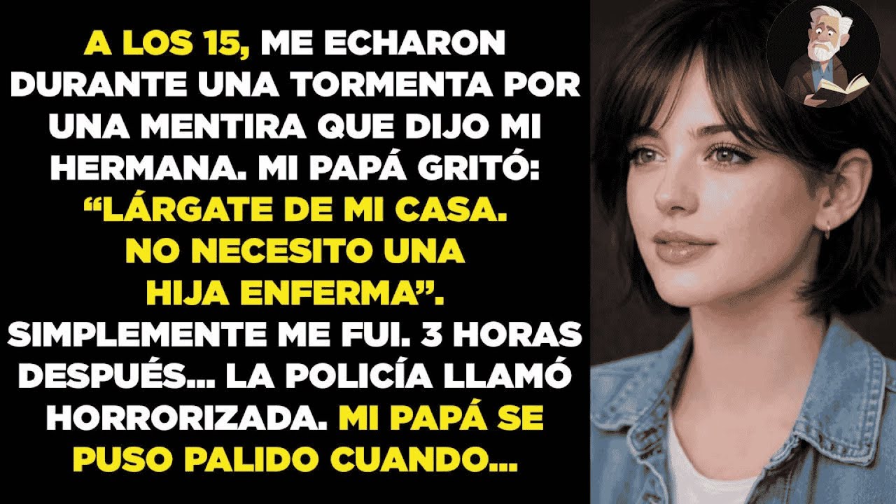 A los 15 me echaron en una tormenta por una mentira… y el “¡Lárgate!