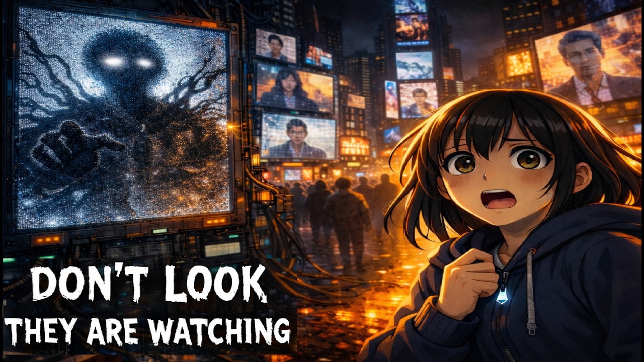 The Digital Entity That Trapped 1000s in Times Square | True Anime Horror Story