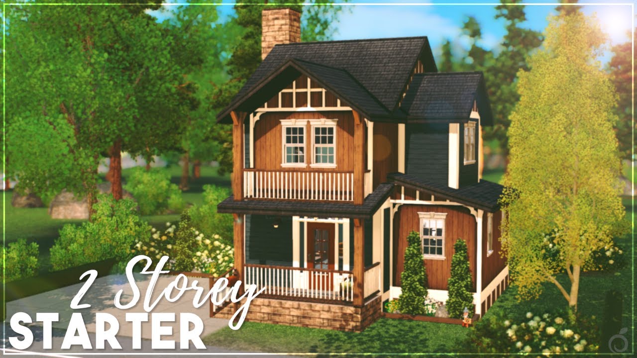 The Sims 3 || Speed Build || Two Storey Starter 🏠🔨