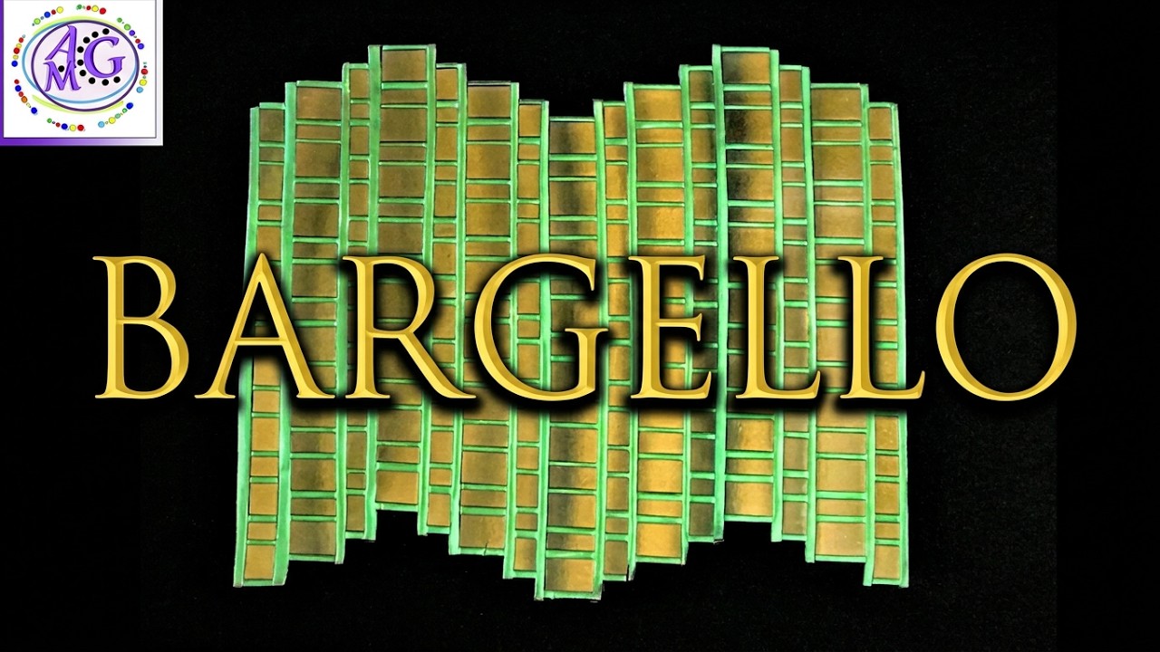 EASY Polymer Clay BARGELLO Veneer - Using Scrap Clay - With A Twist