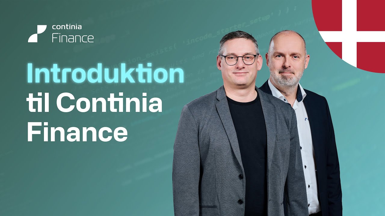 Introduktion af Continia Finance 2024 (DK)
