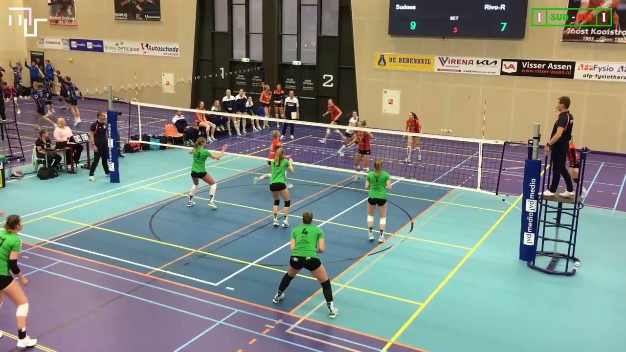 Volleybal Dames Topdivisie A: De Berenkuil/Sudosa-Desto D2 - Rivo Rijssen D1 [26-11-2022]