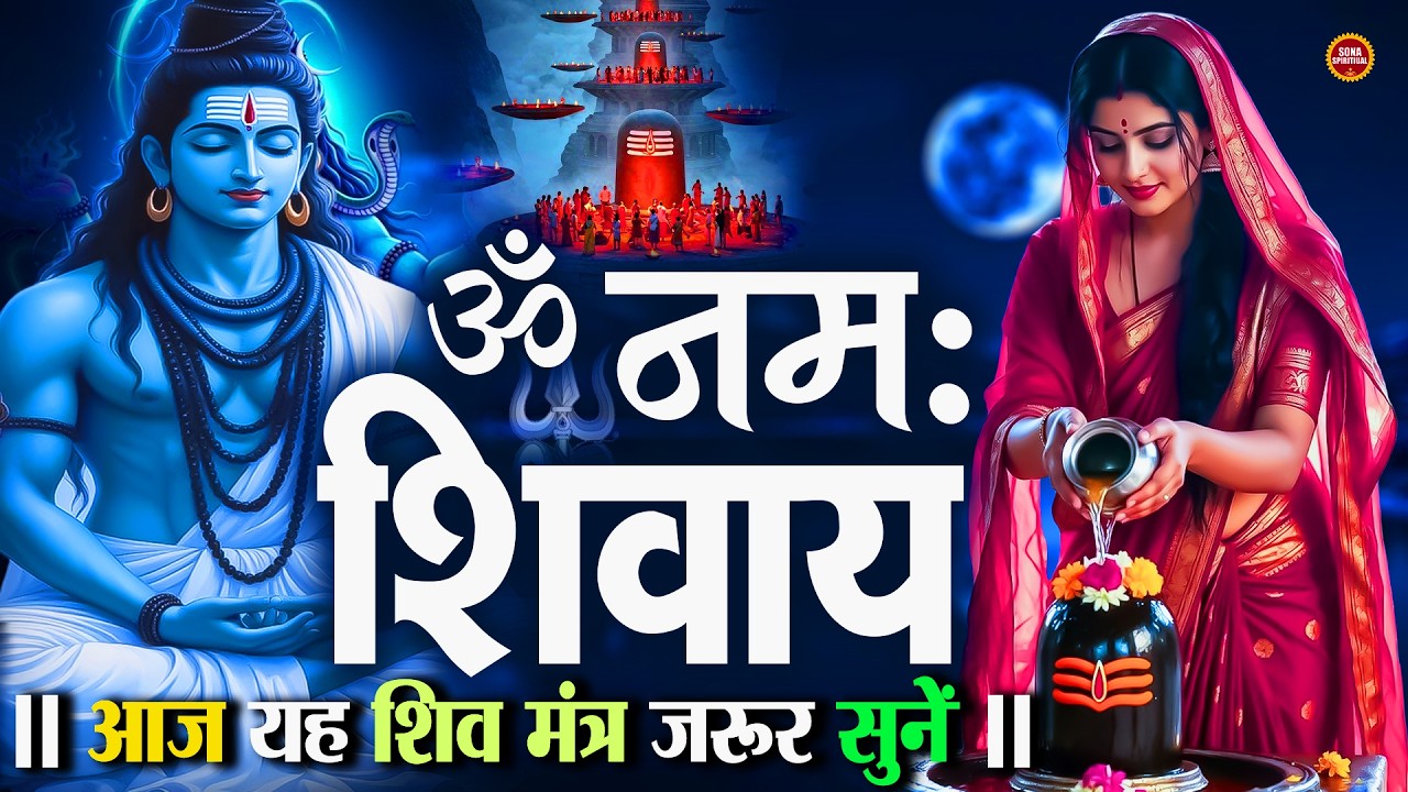 Om Namah Shivaya | ॐ नमः शिवाय108 Times | Mahadev Powerful Mantra for Calm Mind & Success