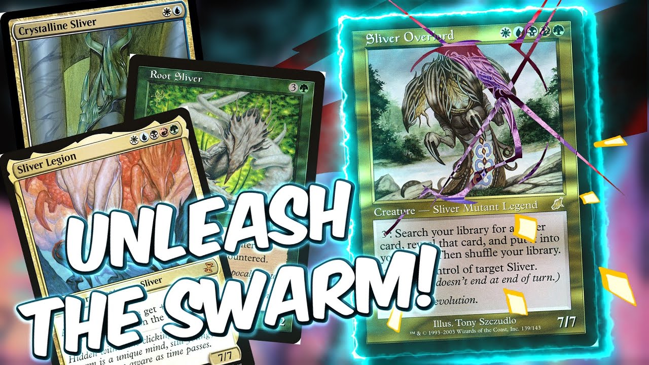 Sliver Overlord Deck Tec! Лучший тип существ в магии! Мощный командир EDH!