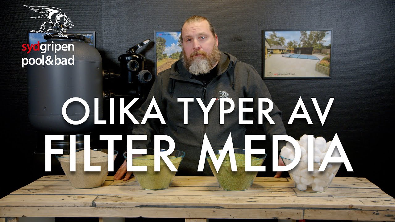 Olika typer av filter media