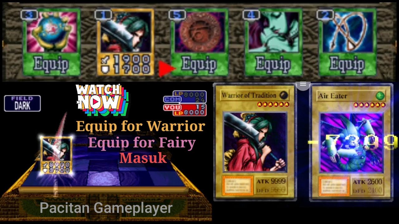 Yugioh Warrior of Tradition 9999/9999 Yu-Gi-Oh! Forbidden Memories