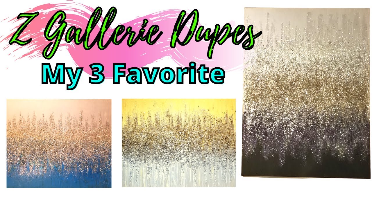 TOP 3 OF MY FAVORITE Z GALLERIE INSPIRED DIYS