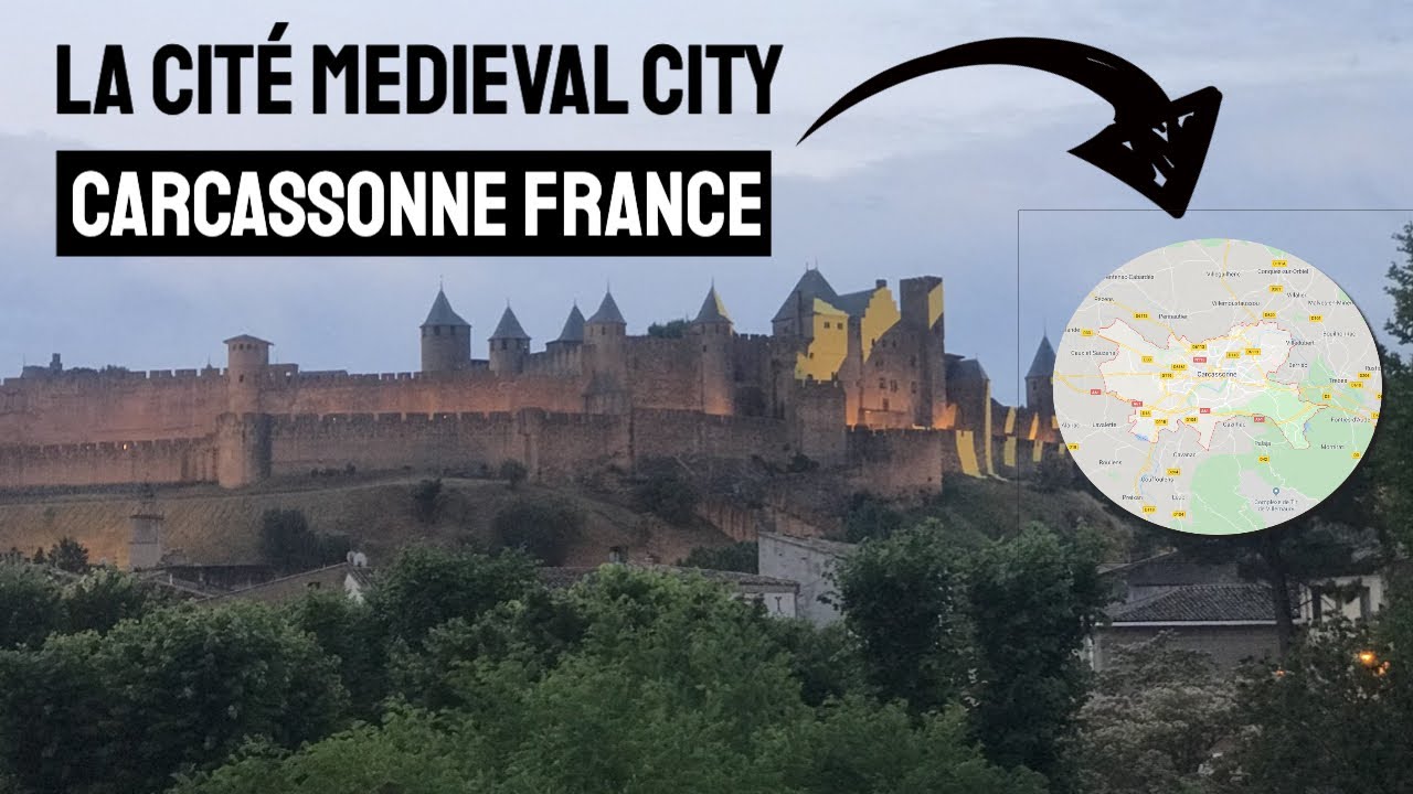 La Cit&eacute; Medieval City in Carcassonne France