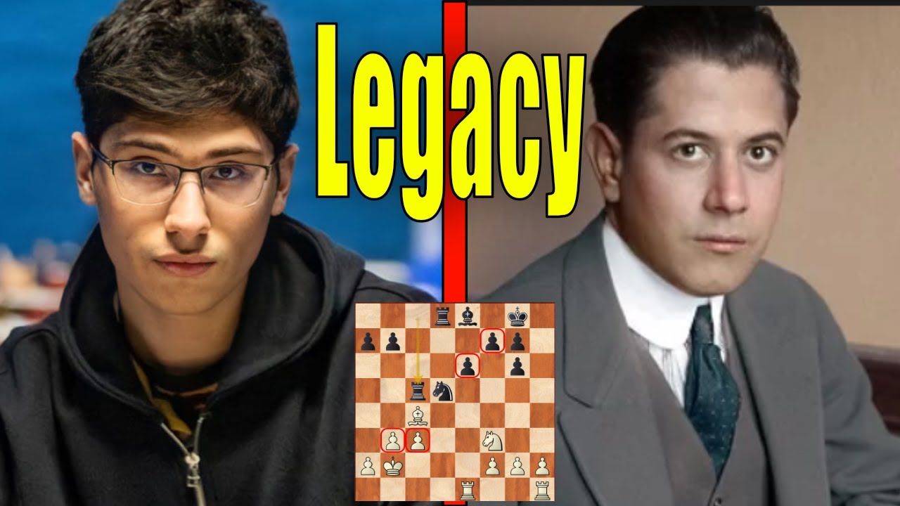 Alireza Firouzja Uses Capablanca's Simple Strategy to Beat a Super GM!