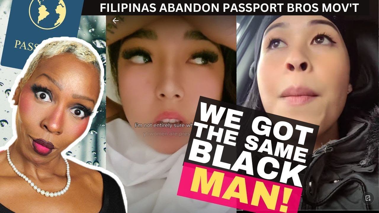 Filipinas Abandon Passport Bros Once They Realize They Got the SAME Black Man