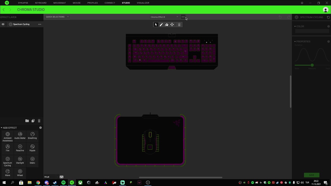 Razer synapse- klavye renk değiştirme ve profil yükleme (2025 Güncel)