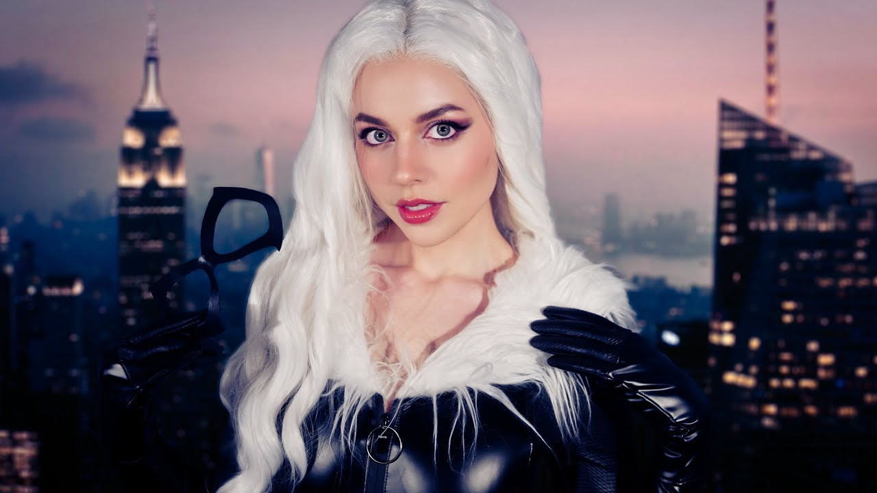 ASMR Black Cat Is Obsessed With You 🐈‍⬛🐾 Marvel Roleplay | Sketching Sounds, Personal Attention